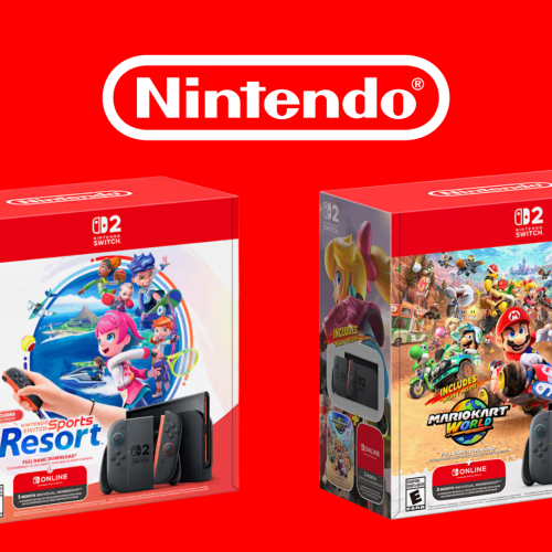 Nintendo anuncia dois novos bundles do Switch 2 com Mario Kart World e Sports Resort