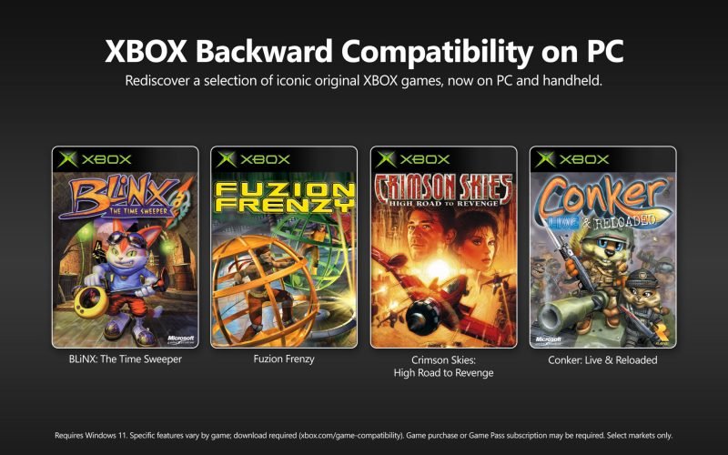 Microsoft anuncia retrocompatibilidade do Xbox no PC e leva clássicos dos consoles para uma nova geração de jogadores